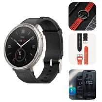 Amazfit Active 2 Premium Edition Tela Safira Caixa Preto Amazfit Active 2 Premium Edition Tela Safira Caixa Preto