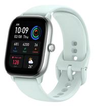 Amazfit GTS 4 Mini, smartwatch, GPS, 5 ATM impermeável, ALEXA embutido, AZUL mint, modelo A2176