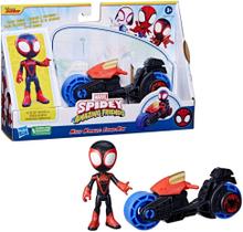 Amazing Friends Spiderman Miles Morales c/ Moto Hasbro F7460