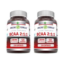 Amazing Nutrition BCAA 2:1:1 1000 mg, cápsulas 250 unidades