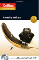 Amazing Writers - Collins English Readers - Level 3 - Book With Downloadable Audio -