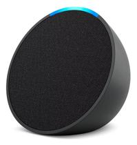 Amazon Echo Pop com assistente virtual Alexa - Charcoal - white