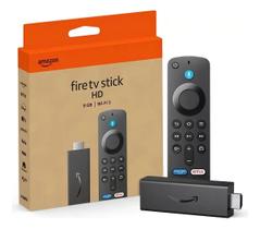 Amazon Fire Tv Stick Hd 4ª Gen Preto 8gb 1gb Wifi 5 2024 De Voz