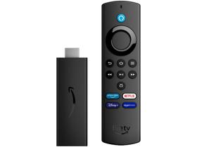 Amazon Fire TV Stick Lite Full HD com Controle Remoto Streaming de Vídeos, Filmes e Séries com Alexa