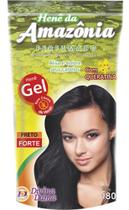 Amazonia Preto Forte (Preto Azulado) Hene em Gel 180gr Divina Dama Pouch