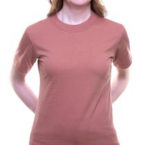 Âmbar Camiseta em algodão básica Marrom Âmbar Camiseta em algodão básica Marrom