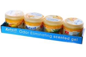 Ambientador en gel Pina Colada Refresh 128 ml Pack de 4