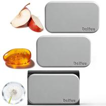 Ambientador para carro Dcifuu Stone, kit com 3 unidades e presilha para para-sol