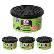 Ambientador para carro Ikeda Scents sabor chiclete 4 unidades 42 g Ambientador para carro Ikeda Scents sabor chiclete 4 unidades 42 g