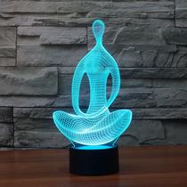 Ambiente de lâmpada LED de meditação colorida com toque colorido Ambiente de lâmpada LED de meditação colorida com toque colorido