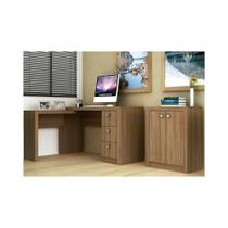 Ambiente para Home Office 02 Peças Amêndoa - Tecno Mobili