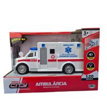 Ambul&acircncia Resgate R&aacutepido Com Luz E Som