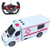 Ambulância de Controle 20 Cm City Vehicle 27mHz RC Carro