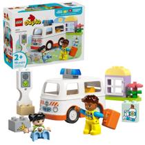 Ambulância e Motorista Lego Duplo Ambulância e Motorista Lego Duplo