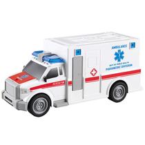 Ambulância em miniatura com luz e som à fricção 1:20 Ambulância em miniatura com luz e som à fricção 1:20