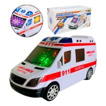 Ambulancia Infantil Educativa Com Luz E Sirene