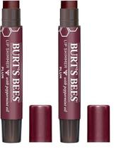 Ameixa Lip Shimmer Burt's Bees 100% natural, pacote com 2 Ameixa Lip Shimmer Burt's Bees 100% natural, pacote com 2