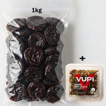 Ameixa Seca Sem Caroço + Brinde 80g ou 120g Vupi Quantidade:500g