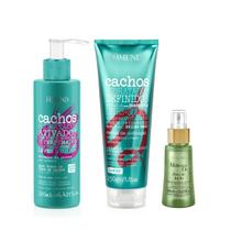 Amend Cachos Ativador de Cachos 190ml + Leave-in Cacheado 250ml + Millenar Oil Inchi 60ml