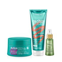 Amend Cachos Masc 250ml + Leave-in Crespo 250ml + Millenar Oil Inchi 60ml