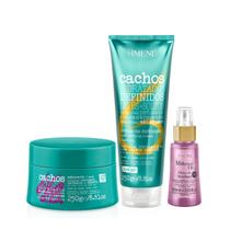 Amend Cachos Masc 250ml + Leave-in Ondulado 250ml + Millenar Oil Moringa 60ml Amend Cachos Masc 250ml + Leave-in Ondulado 250ml + Millenar Oil Moringa 60ml