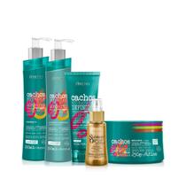 Amend Cachos Sh 250ml + Cond 250ml + Masc 250ml + Leave-in Cacheado 250ml + Sublime Oil 60ml Amend Cachos Sh 250ml + Cond 250ml + Masc 250ml + Leave-in Cacheado 250ml + Sublime Oil 60ml
