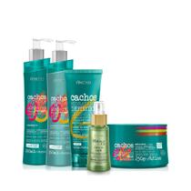 Amend Cachos Sh 250ml + Cond 250ml + Masc 250ml + Leave-in Ondulado 250ml + Millenar Oil Inchi 60ml Amend Cachos Sh 250ml + Cond 250ml + Masc 250ml + Leave-in Ondulado 250ml + Millenar Oil Inchi 60ml