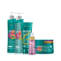 Amend Cachos Sh 250ml + Cond 250ml + Masc 250ml + Leave-in Ondulado 250ml + Millenar Oil Moringa 60m Amend Cachos Sh 250ml + Cond 250ml + Masc 250ml + Leave-in Ondulado 250ml + Millenar Oil Moringa 60m
