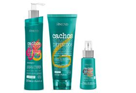 Amend Cachos Shampoo e Leave-in Cachos Abertos e Óleo Multifuncional