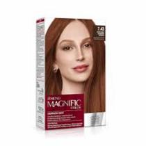 Amend Coloração Kit Magnific Color 7.43 Louro Medio Acobreado Amend Coloração Kit Magnific Color 7.43 Louro Medio Acobreado