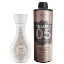 Amend Cond Óleos Marroquinos 300ml+Wess Ox 05 Vol. 900ml