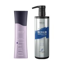 Amend Cond Pós Progressiva 250ml + Wess Shampoo Repair 500ml