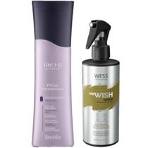 Amend Cond Pós Progressiva 250ml + Wess We Wish Blond 260ml