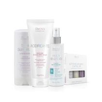 Amend Essencial Fluído 180ml + Leave-in 180ml + Masc 250ml + Ampola Kit Cronograma 3x10ml