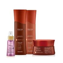 Amend Expertise Cobre Effect Sh 250ml + Cond 250ml + Masc 300ml + Millenar Oil Moringa 60ml Amend Expertise Cobre Effect Sh 250ml + Cond 250ml + Masc 300ml + Millenar Oil Moringa 60ml