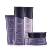 Amend Expertise Pós Progressiva Sh 250ml + Cond 250ml + Masc 300ml + Leave-in 180ml Amend Expertise Pós Progressiva Sh 250ml + Cond 250ml + Masc 300ml + Leave-in 180ml