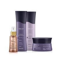 Amend Expertise Pós Progressiva Sh 250ml + Cond 250ml + Masc 300ml + Millenar Oil Monói 60ml Amend Expertise Pós Progressiva Sh 250ml + Cond 250ml + Masc 300ml + Millenar Oil Monói 60ml