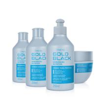 Amend Gold Black Hidratação Nutritiva Sh 250ml + Cond 250ml + Masc 250ml + Cpp 250ml Amend Gold Black Hidratação Nutritiva Sh 250ml + Cond 250ml + Masc 250ml + Cpp 250ml