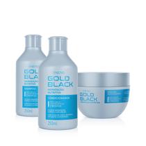 Amend Gold Black Hidratação Nutritiva Sh 250ml + Cond 250ml + Masc 250ml