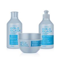 Amend Gold Black Hidratação Nutritiva Sh 250ml + Masc 250ml + Cpp 250ml Amend Gold Black Hidratação Nutritiva Sh 250ml + Masc 250ml + Cpp 250ml