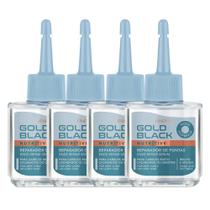 Amend Gold Black Nutritivo Kit com 4 Reparador de Pontas Amend Gold Black Nutritivo Kit com 4 Reparador de Pontas