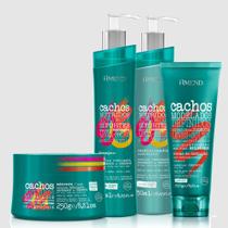 AMEND KIT CACHOS NUTRIDOS CRESPOS (SHAMPOO+CONDICIONADOR+MASCARA+LEAVE-In)