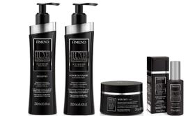 Amend Luxe Creations Extreme Repair Shampoo e Condicionador e Máscara e Óleo Luxuoso