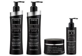 Amend Luxe Creations Extreme Repair Shampoo e Condicionador e Máscara e Reconstrutor Overnight
