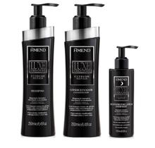 Amend Luxe Creations Extreme Repair Shampoo e Condicionador e Reconstrutor Capilar Overnight Amend Luxe Creations Extreme Repair Shampoo e Condicionador e Reconstrutor Capilar Overnight