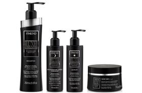 Amend Luxe Creations Extreme Repair Shampoo e Máscara e Reconstrutor Capilar Overnight e Leave-in
