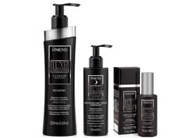 Amend Luxe Creations Extreme Repair Shampoo e Reconstrutor Capilar Overnight e Óleo Luxuoso