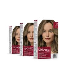 Amend Magnific Color 8.1 Louro Cinza Claro - 3 Unidades