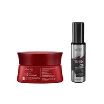 Amend Máscara Cor Vermelha 300g + Wess We Shine 45ml