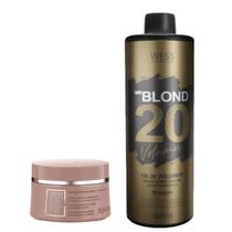 Amend Máscara Luxe Creations 250g +Wess Ox 20 Vol. 900ml Amend Máscara Luxe Creations 250g +Wess Ox 20 Vol. 900ml